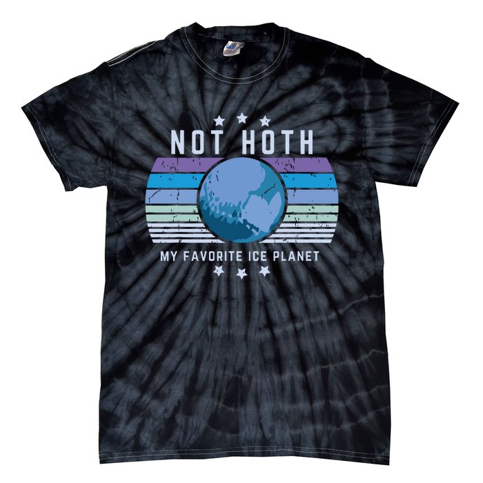 Not Hoth Alien Romance Ice Planet Graphic Tie-Dye T-Shirt