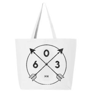 New Hampshire Area Code 603 State Pride Souvenir Gift 25L Jumbo Tote