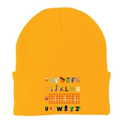 Nurse Halloween Alphabet Pqrst Electrocardiogram Ekg Ecg Great Gift Knit Cap Winter Beanie