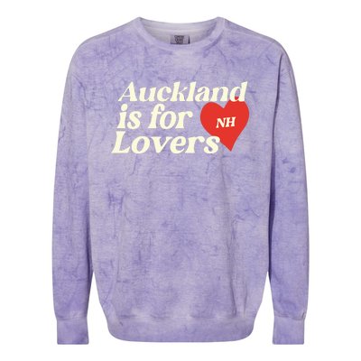 Niall Horan Auckland Is For Lovers Colorblast Crewneck Sweatshirt