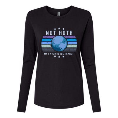 Not Hoth Alien Romance Ice Planet Womens Cotton Relaxed Long Sleeve T-Shirt