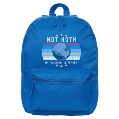 Not Hoth Alien Romance Ice Planet 16 in Basic Backpack