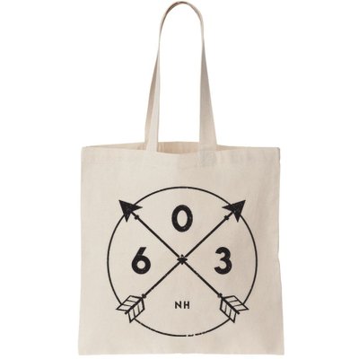 New Hampshire Area Code 603 State Pride Souvenir Gift Bag