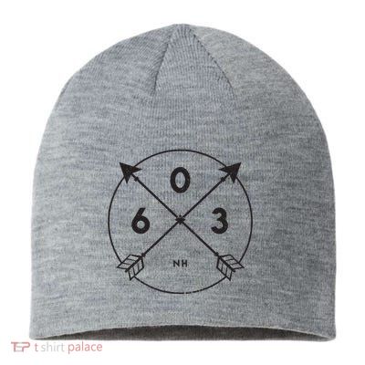New Hampshire Area Code 603 State Pride Souvenir Gift Sustainable Beanie