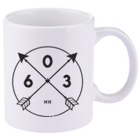 New Hampshire Area Code 603 State Pride Souvenir Gift 11oz C Handle Ceramic Mug