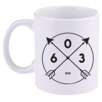 New Hampshire Area Code 603 State Pride Souvenir Gift 11oz C Handle Ceramic Mug