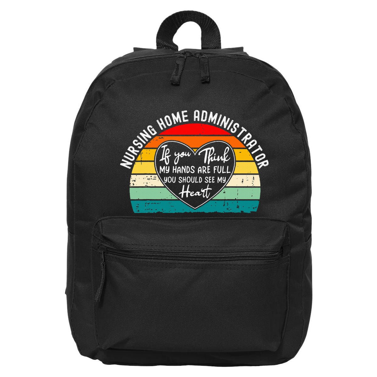 Nursing Home Administrator Appreciation 16 in Basic Backpack