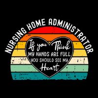 Nursing Home Administrator Appreciation 16 in Basic Backpack