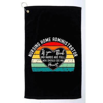 Nursing Home Administrator Appreciation Golf Towel