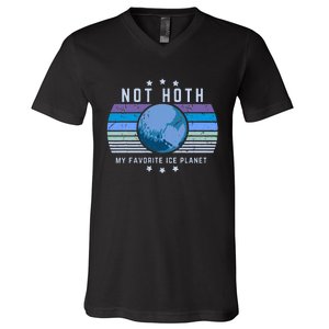 Not Hoth Alien Romance Ice Planet V-Neck T-Shirt