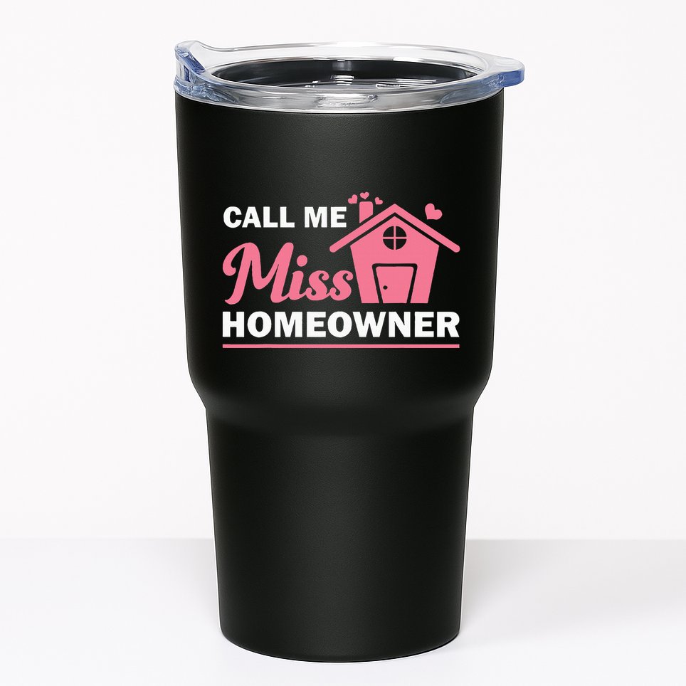 New Homeowner Art Women Housewarming Buyer Owner Tumbler