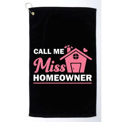 New Homeowner Art Women Housewarming Buyer Owner Golf Towel