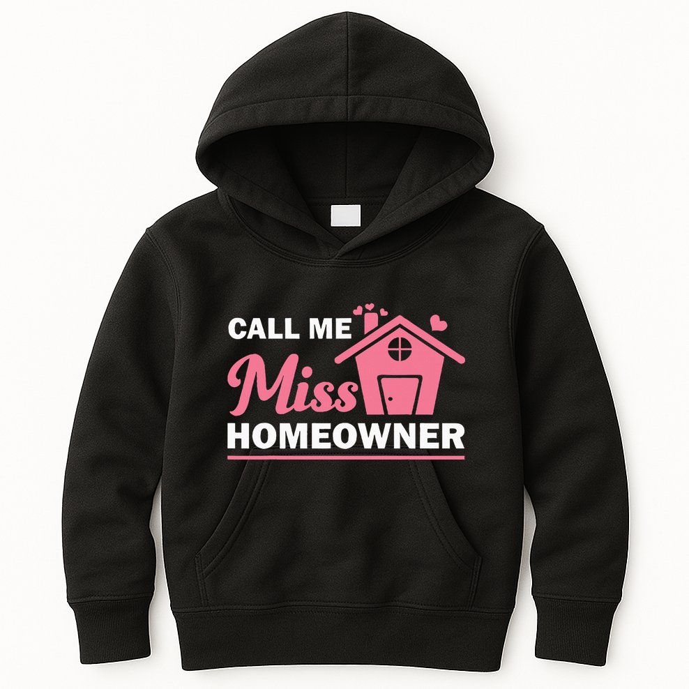 New Homeowner Art Women Housewarming Buyer Owner Kids Hoodie
