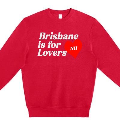 Niall Horan Brisbane Is For Lovers Premium Crewneck Sweatshirt