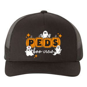 Nurse Halloween Boo Crew Ghost Pumpkins Funny Yupoong Adult 5-Panel Trucker Hat