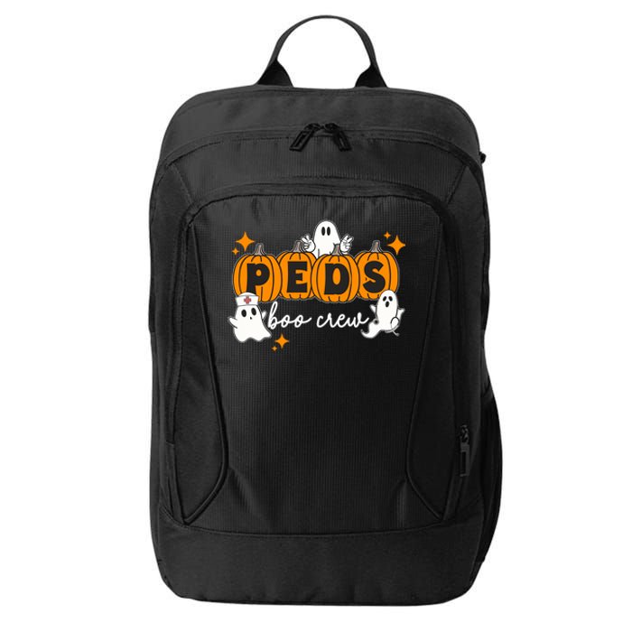 Nurse Halloween Boo Crew Ghost Pumpkins Funny City Backpack