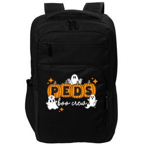 Nurse Halloween Boo Crew Ghost Pumpkins Funny Impact Tech Backpack