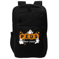 Nurse Halloween Boo Crew Ghost Pumpkins Funny Impact Tech Backpack