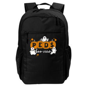 Nurse Halloween Boo Crew Ghost Pumpkins Funny Daily Commute Backpack