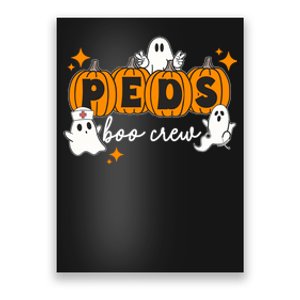 Nurse Halloween Boo Crew Ghost Pumpkins Funny Poster