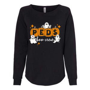 Nurse Halloween Boo Crew Ghost Pumpkins Funny Womens California Wash Sweatshirt