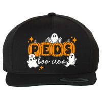 Nurse Halloween Boo Crew Ghost Pumpkins Funny Wool Snapback Cap