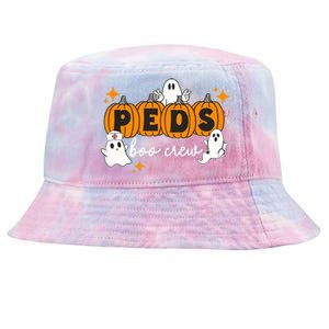 Nurse Halloween Boo Crew Ghost Pumpkins Funny Tie-Dyed Bucket Hat