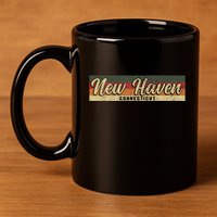 New Haven Ct Connecticut Constitution State Pride 11oz C Handle Ceramic Mug