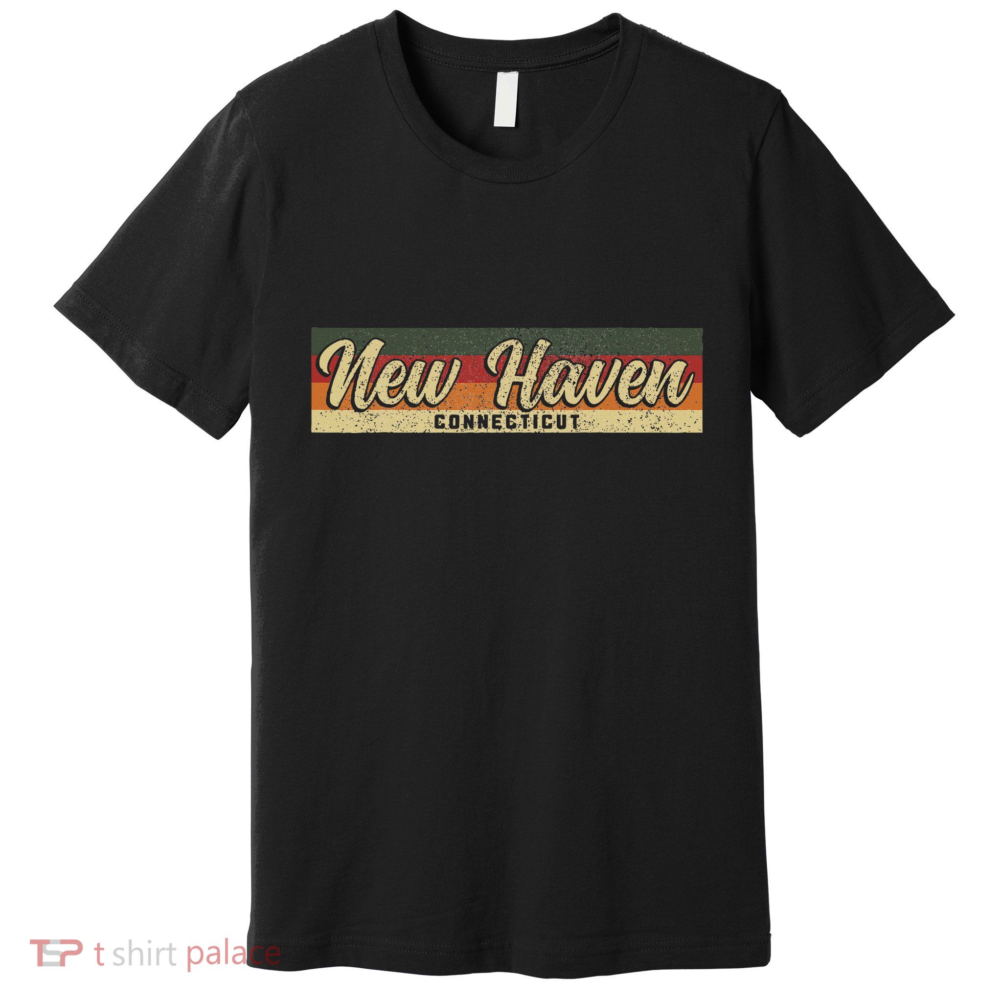 New Haven Ct Connecticut Constitution State Pride Premium T-Shirt