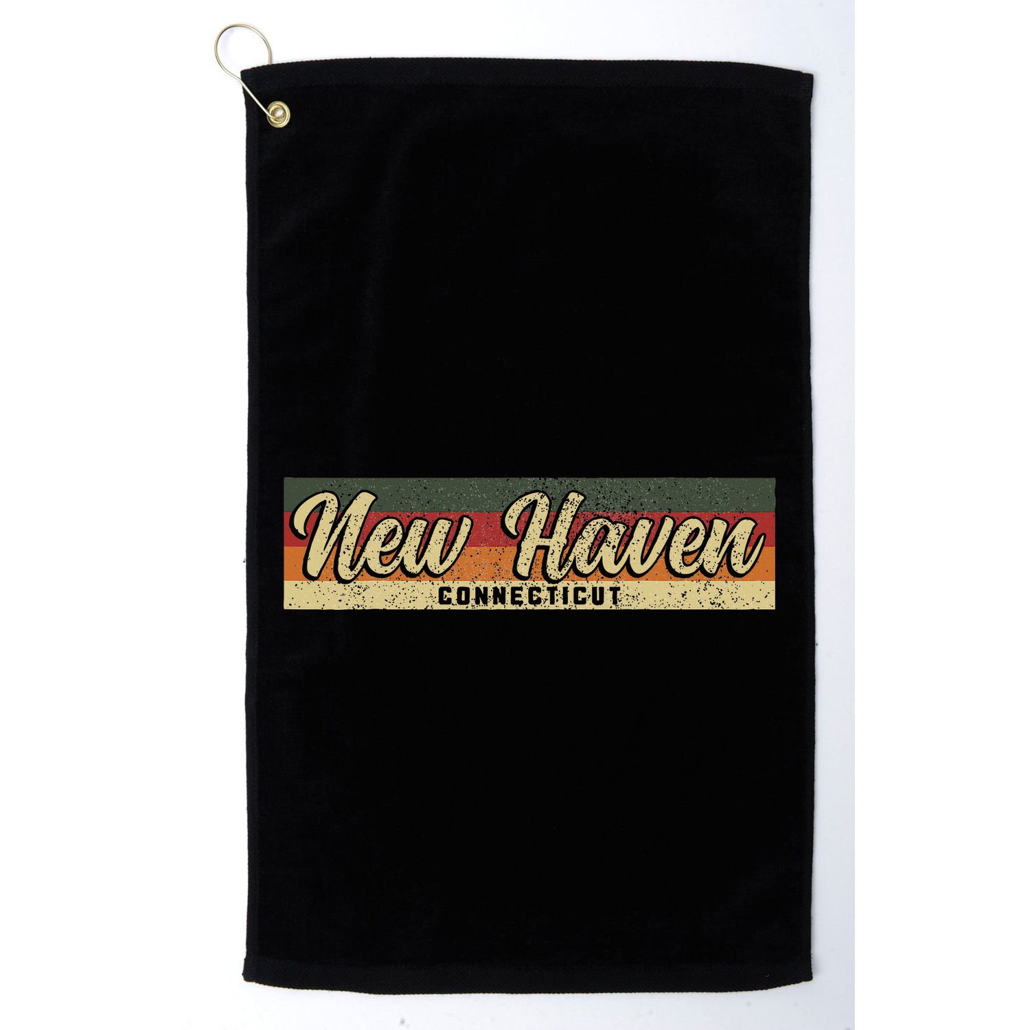 New Haven Ct Connecticut Constitution State Pride Golf Towel