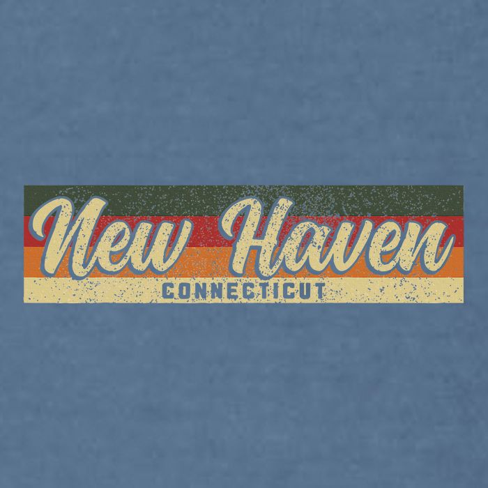 New Haven Ct Connecticut Constitution State Pride Garment-Dyed Sweatshirt
