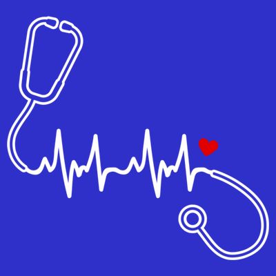 Nurse Heartbeat Clothing Gift Nurse Stethoscope Heart Gift T-Shirt