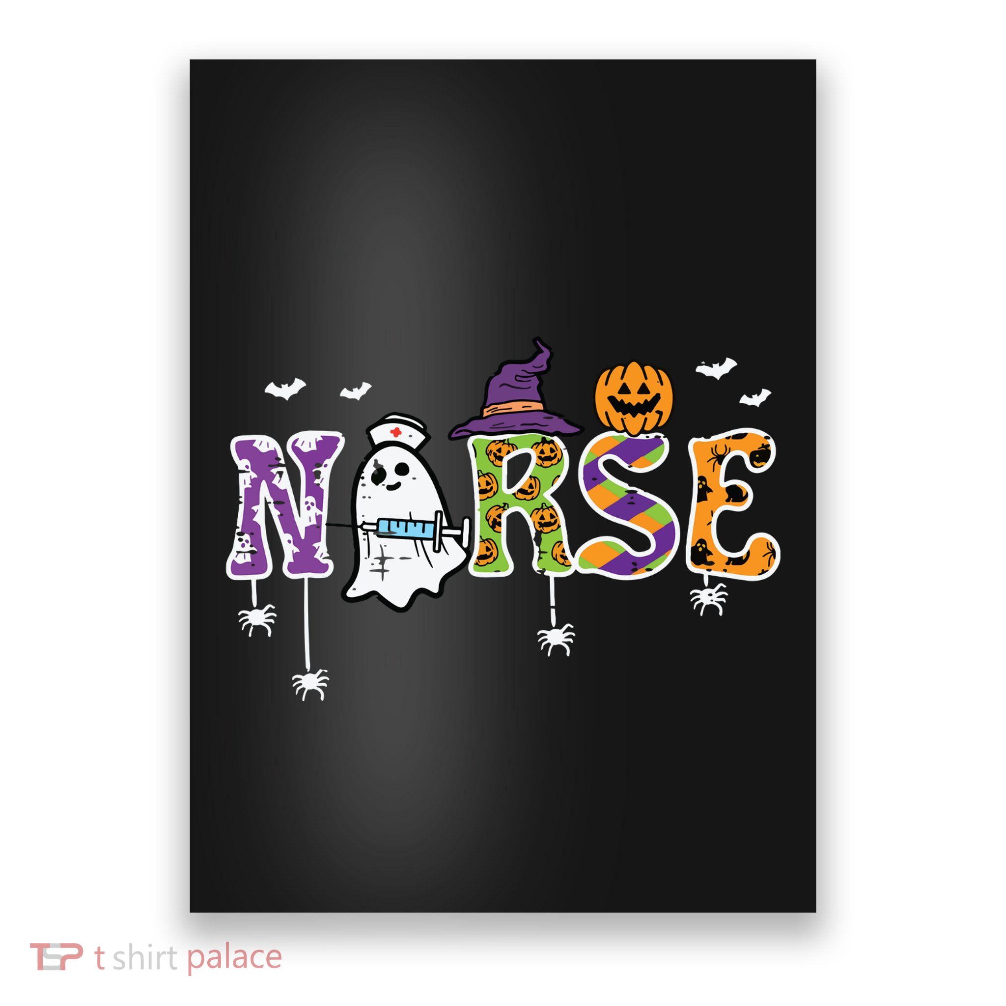 Nurse Halloween Costume Nursing Costume Scrub Top Poster