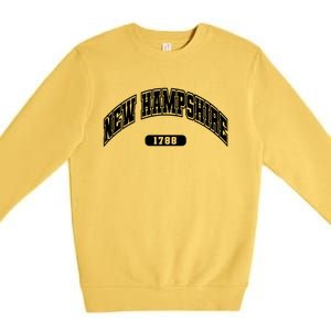 New Hampshire Collegiate Style 1799 Premium Crewneck Sweatshirt