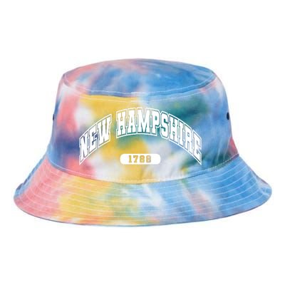 New Hampshire Collegiate Style 1799 Tie Dye Newport Bucket Hat