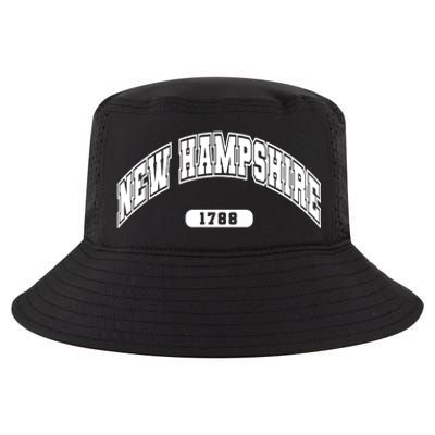 New Hampshire Collegiate Style 1799 Cool Comfort Performance Bucket Hat