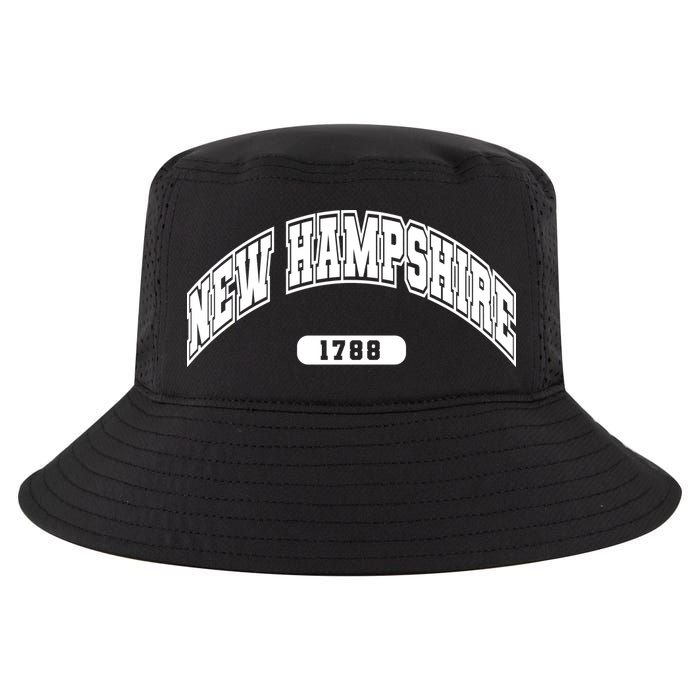New Hampshire Collegiate Style 1799 Cool Comfort Performance Bucket Hat