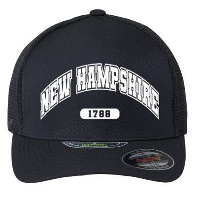 New Hampshire Collegiate Style 1799 Flexfit Unipanel Trucker Cap