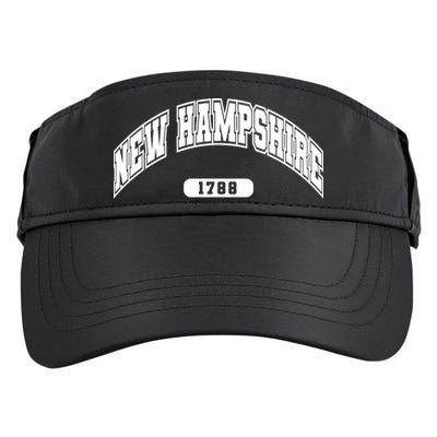 New Hampshire Collegiate Style 1799 Adult Drive Performance Visor