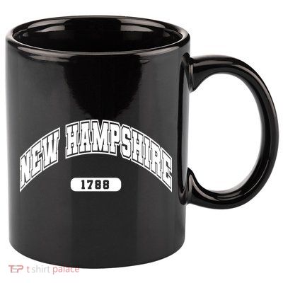 New Hampshire Collegiate Style 1799 11oz C Handle Ceramic Mug