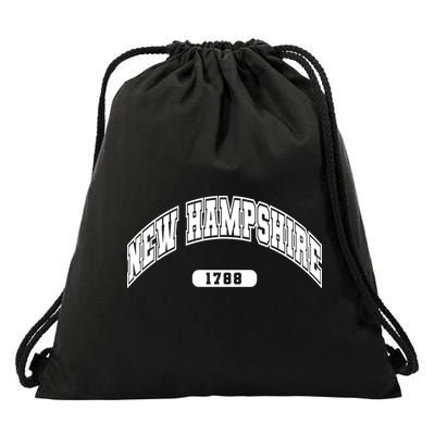 New Hampshire Collegiate Style 1799 Drawstring Bag