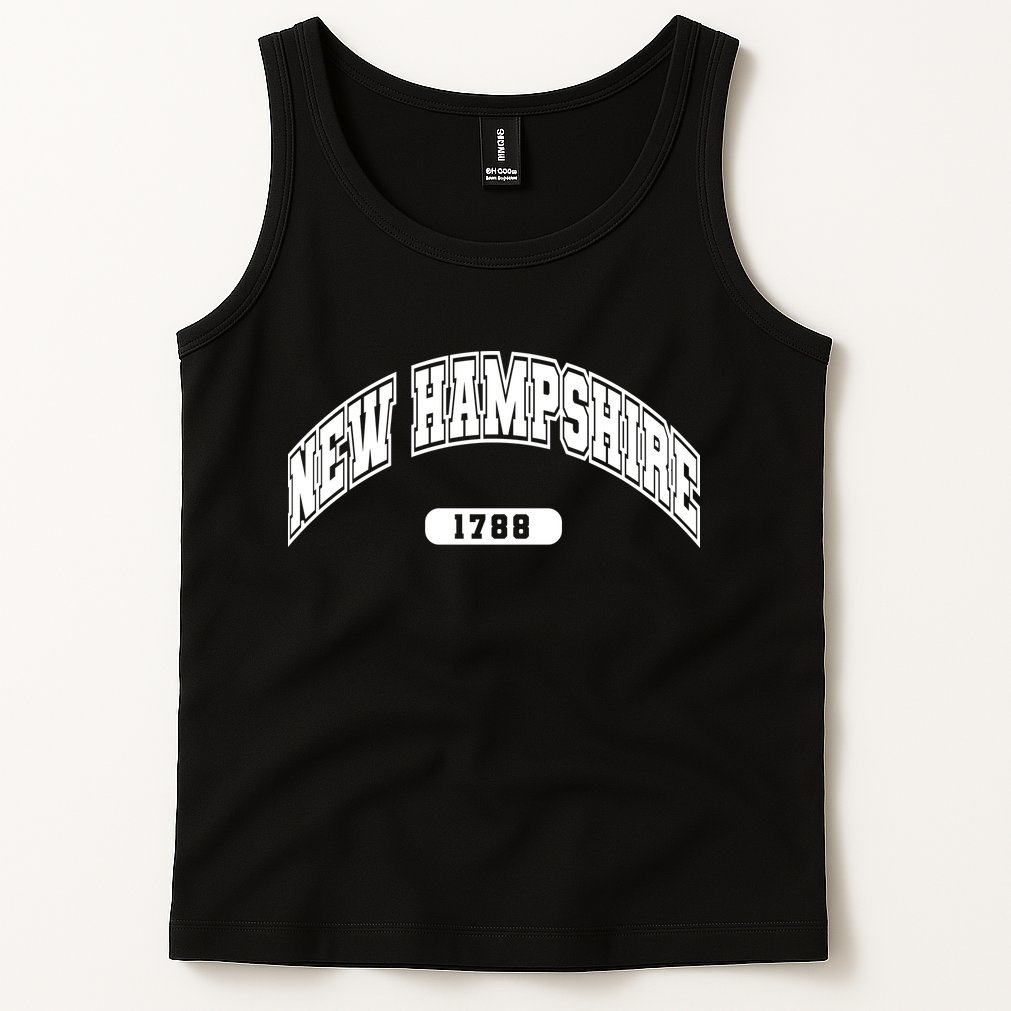 New Hampshire Collegiate Style 1799 Tank Top