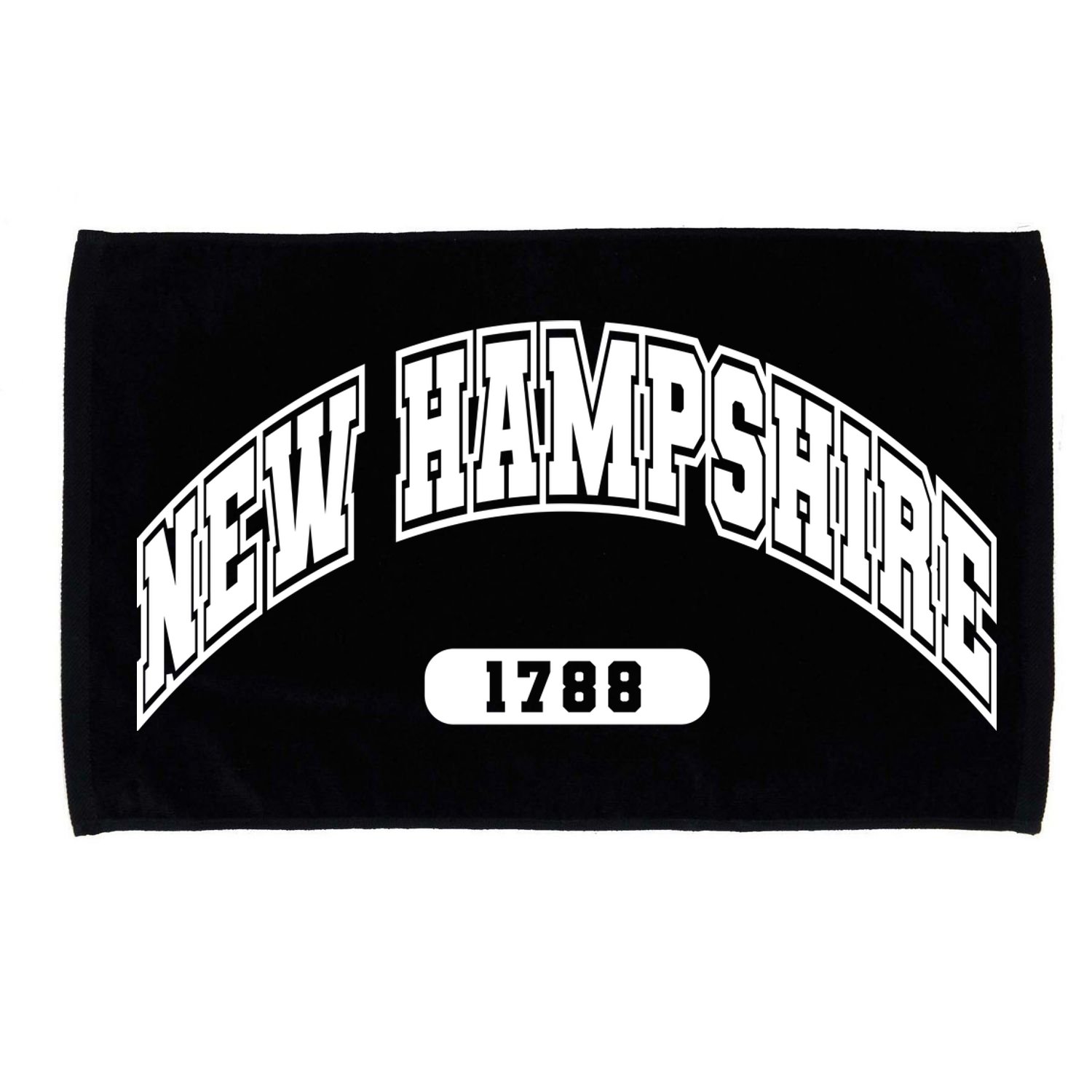 New Hampshire Collegiate Style 1799 Microfiber Hand Towel