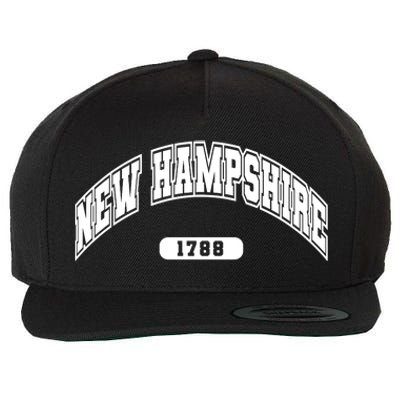 New Hampshire Collegiate Style 1799 Wool Snapback Cap