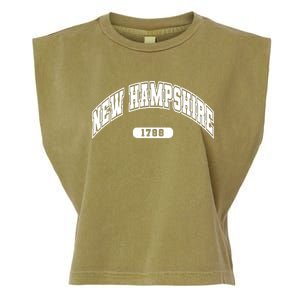 New Hampshire Collegiate Style 1799 Garment-Dyed Women's Muscle Tee