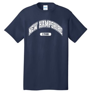 New Hampshire Collegiate Style 1799 Tall T-Shirt