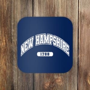 New Hampshire Collegiate Style 1799 Coaster