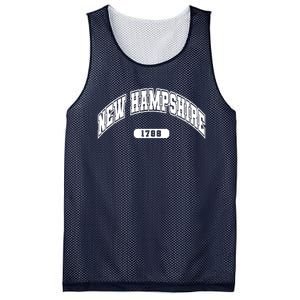 New Hampshire Collegiate Style 1799 Mesh Reversible Basketball Jersey Tank