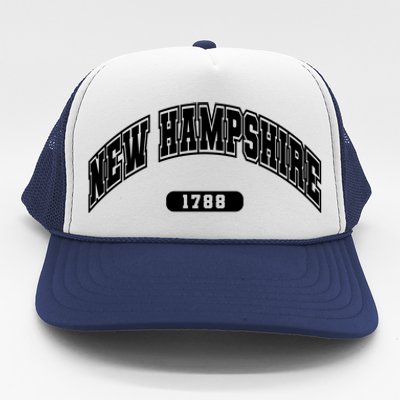 New Hampshire Collegiate Style 1799 Trucker Hat