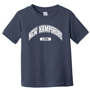 New Hampshire Collegiate Style 1799 Toddler T-Shirt